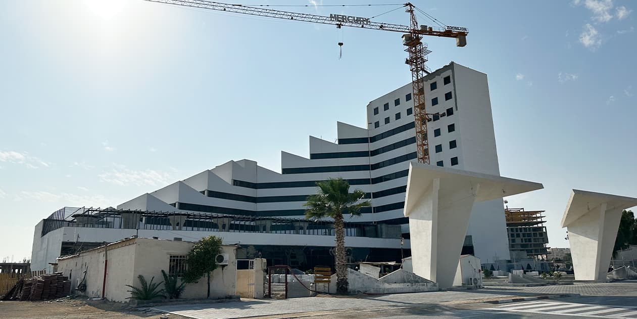 نمای کلی هتل مرکوری کیش